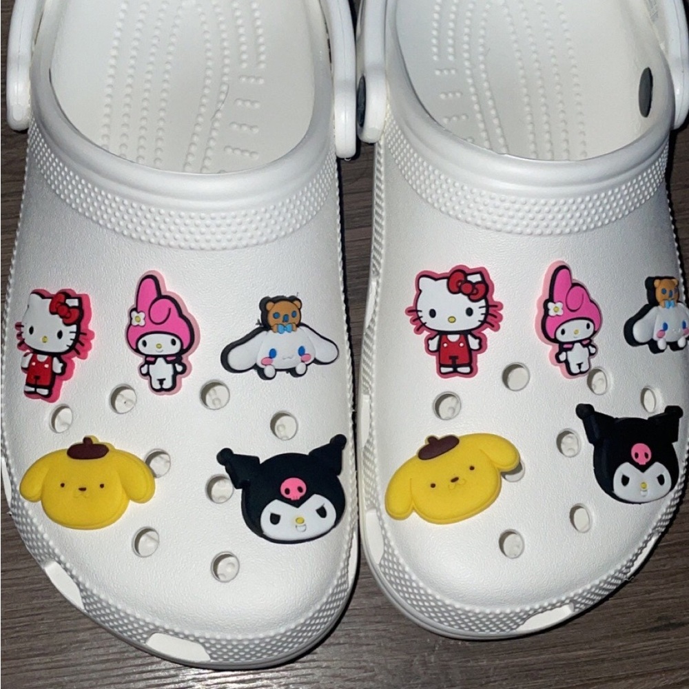 NWT Sanrio Characters Croc Charms